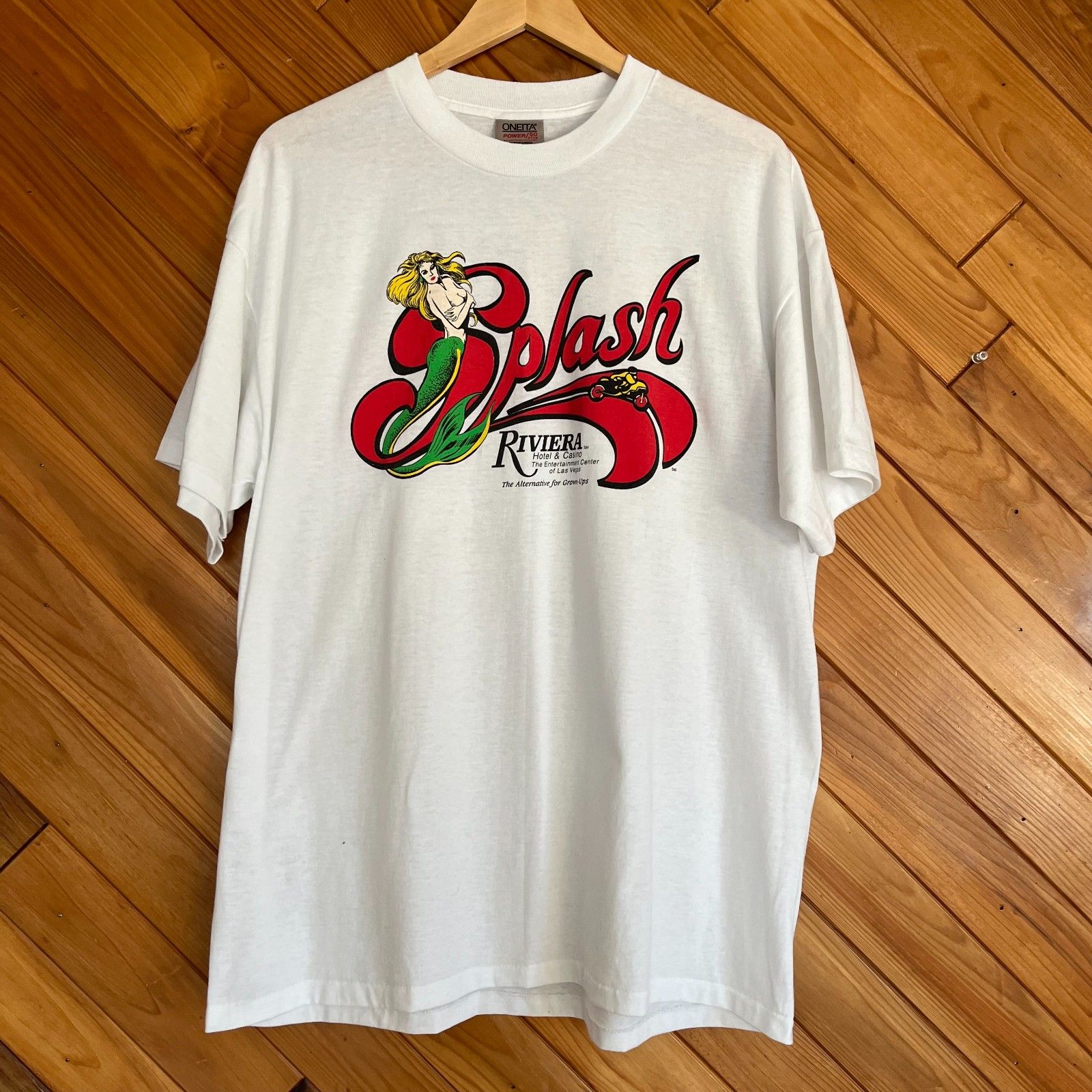 Vintage 80s Splash Riviera Show Promotional TShirt